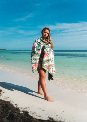 Nomadix Original Towel: Palms Pink