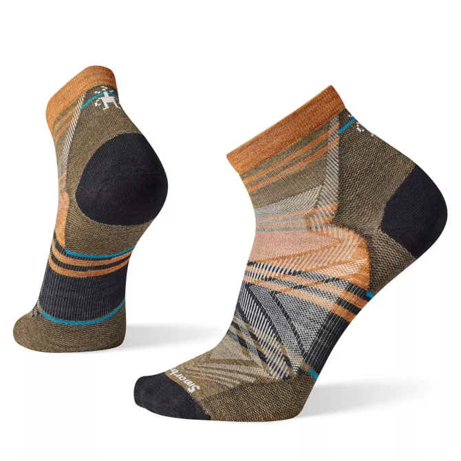 Smartwool - Run Zero Cushion Ankle Pattern Socks